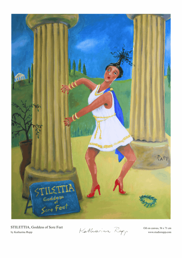 STILETTIA with KR sign copy